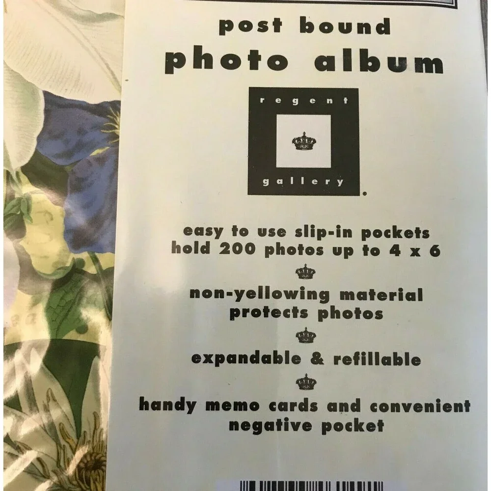 NEW Regent Gallery Photo Album 200 Pockets with Memo 4